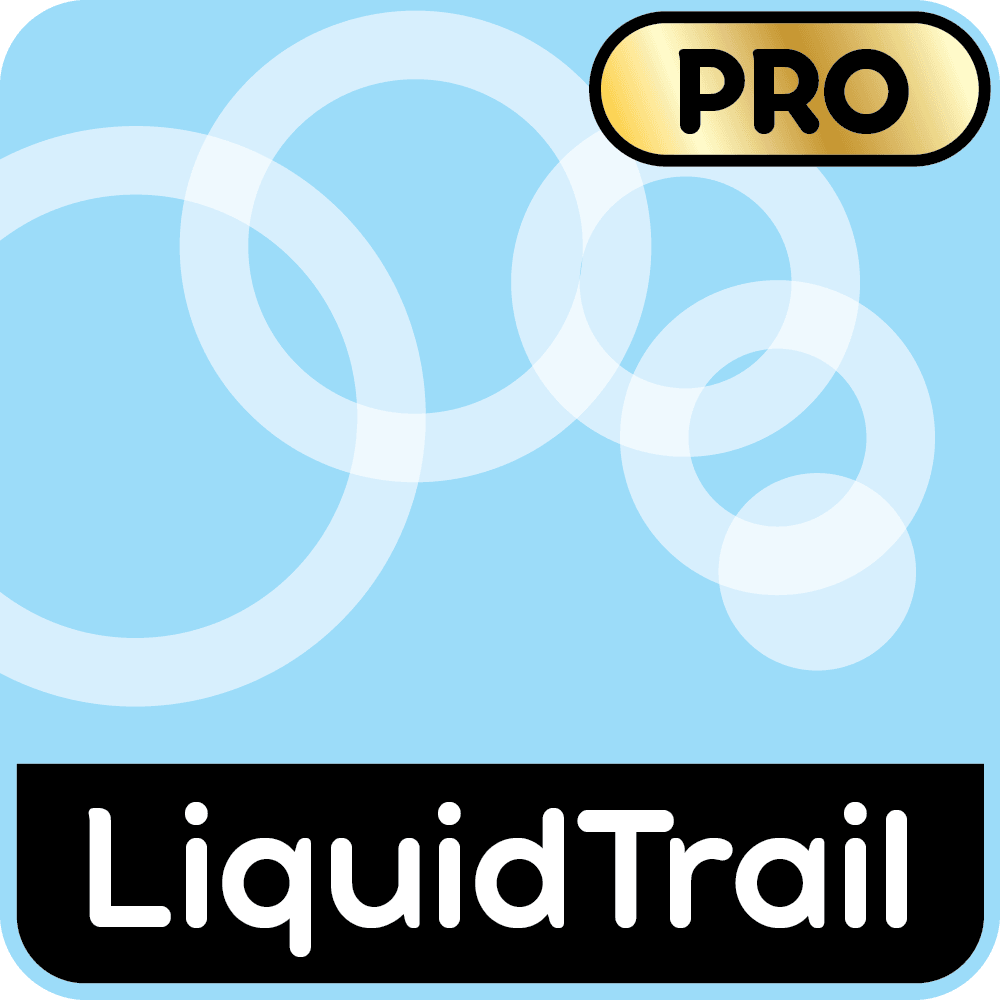 Liquid Trail background effect icon