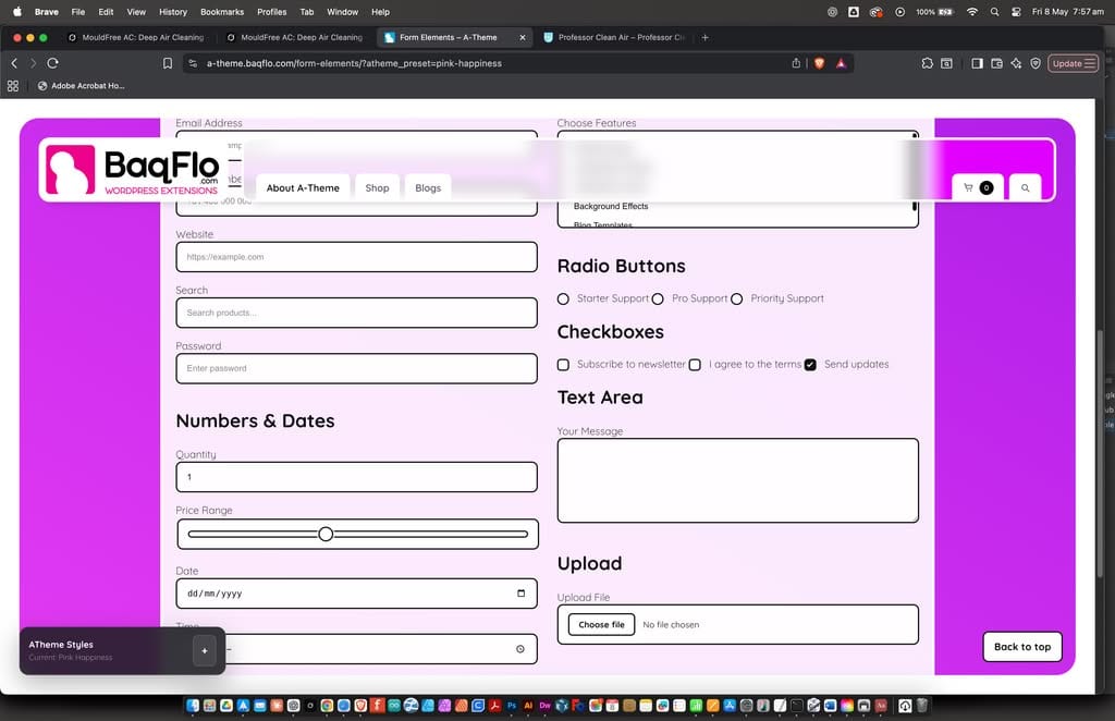 Form styles