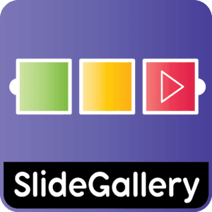 Multimedia slide gallery for WordPress content.