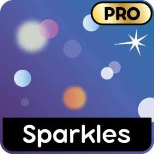 Sparkles Animated WP Background Effect