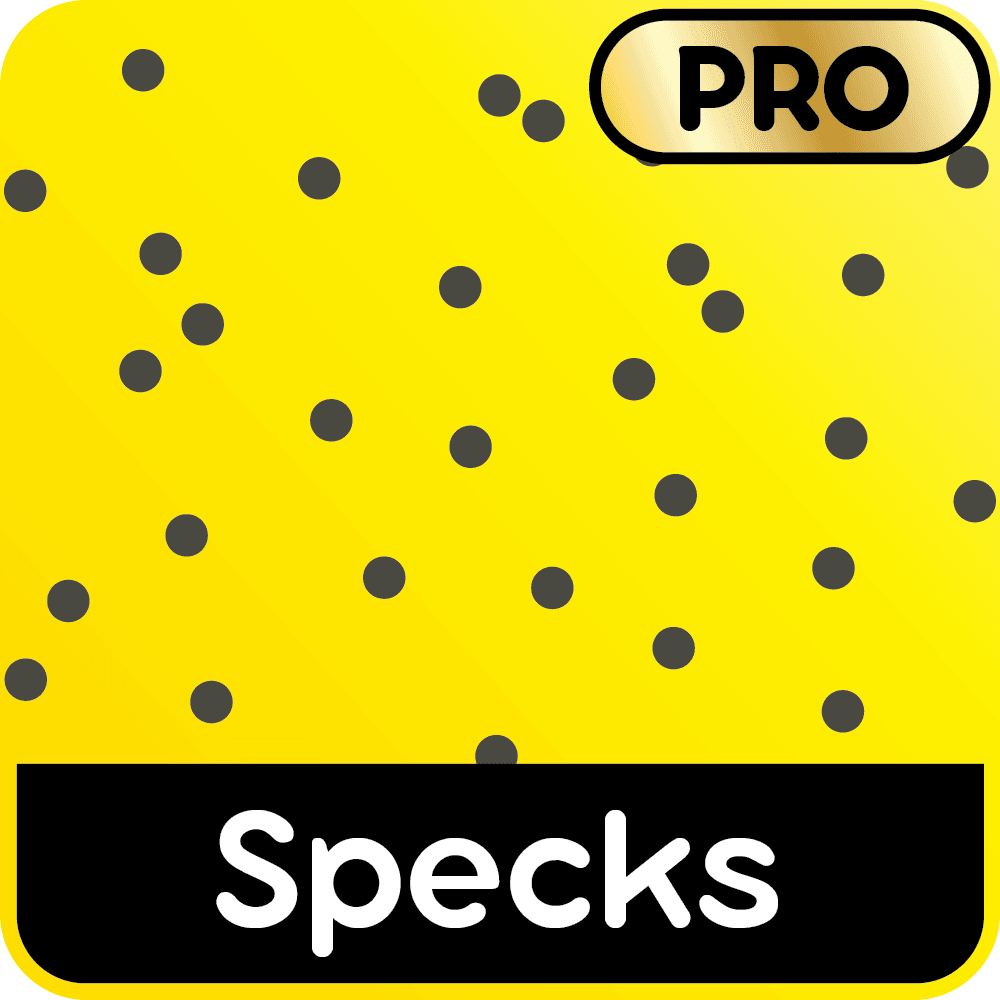 Specks background effect icon