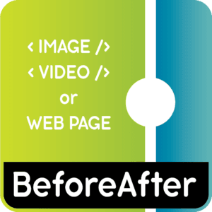 Before and After WordPress Plugin with video and webpage support